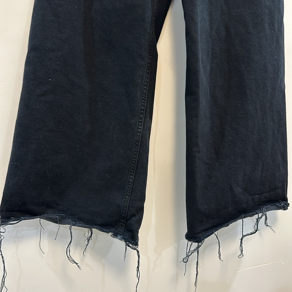 ZARA BLACK THE MARINE STRAIGHT JEANS - Picture 8 of 12
